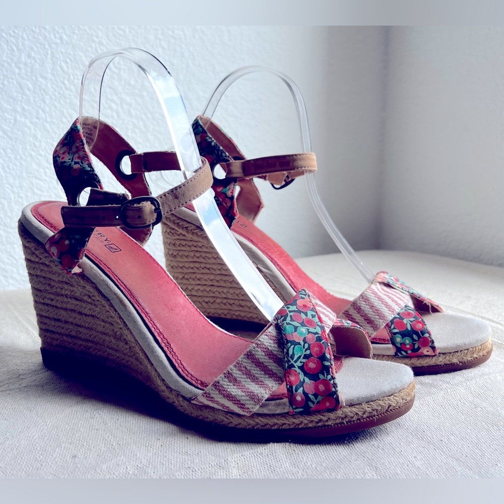 NWOT Sperry Top-Sider Sailor Wedges